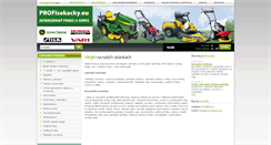 Desktop Screenshot of profisekacky.eu